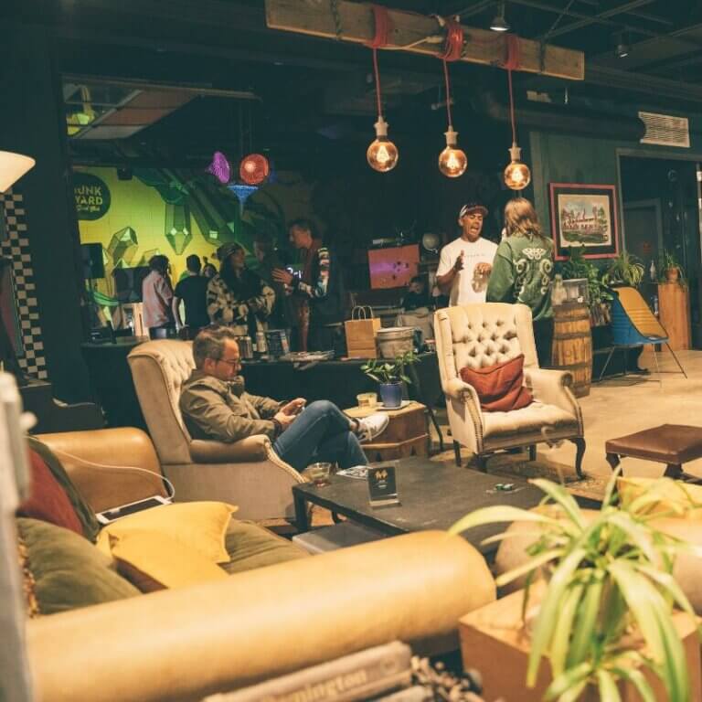 Junkyard Interior Space Meeting