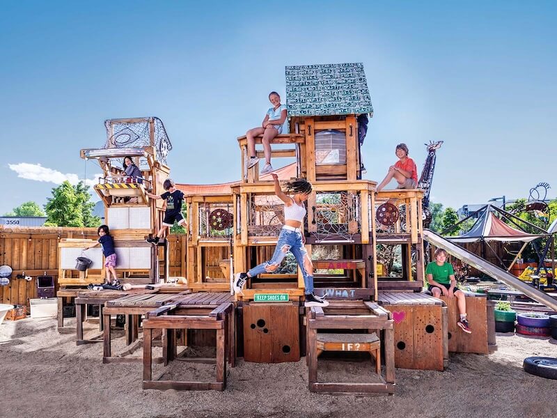 Junkyard Social Club Outdoor Play Structure